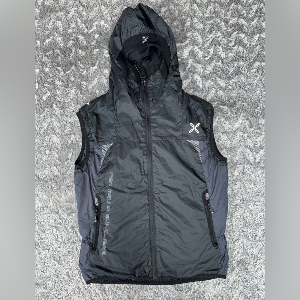 Montura Primaloft Hooded Vest Men's Size M SkiSky Sleeveless Jacket